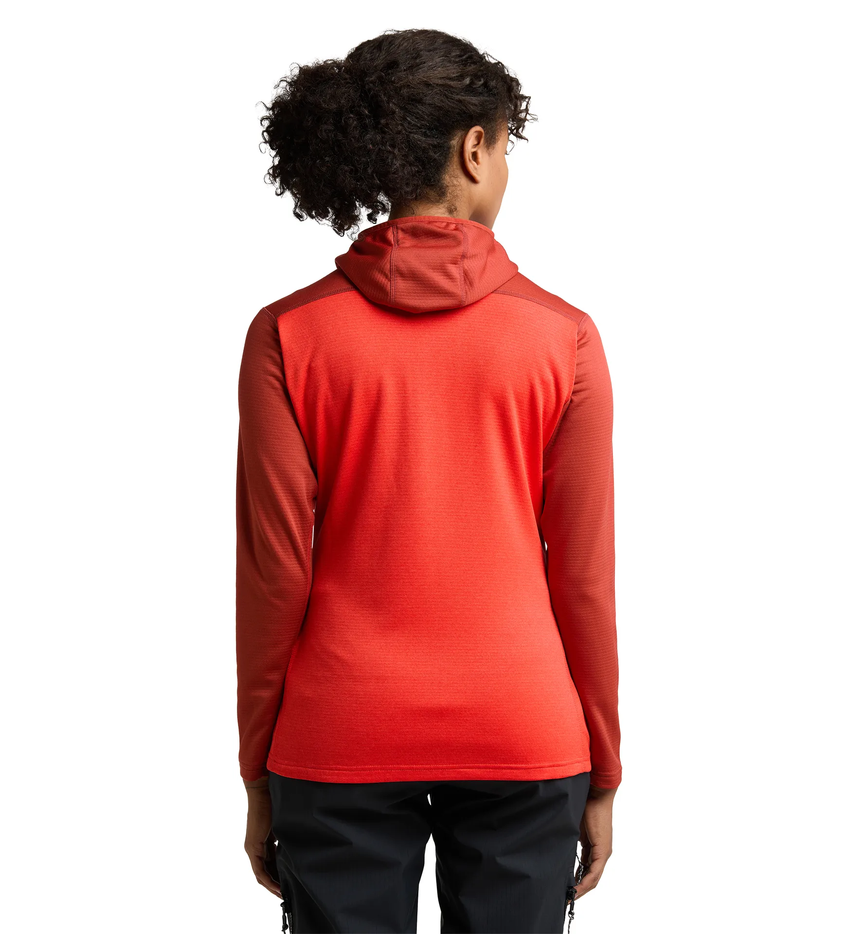 ROC Flash Mid Hood Women Corrosion/Poppy red