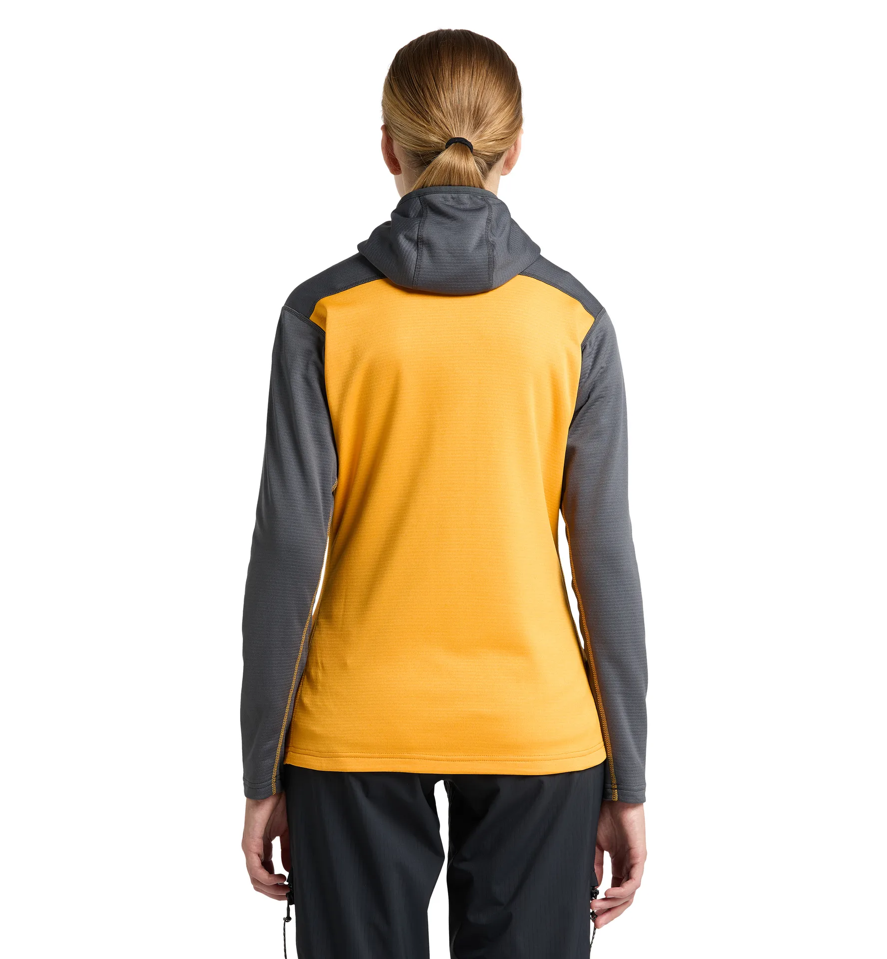ROC Flash Mid Hood Women Magnetite/Sunny yellow
