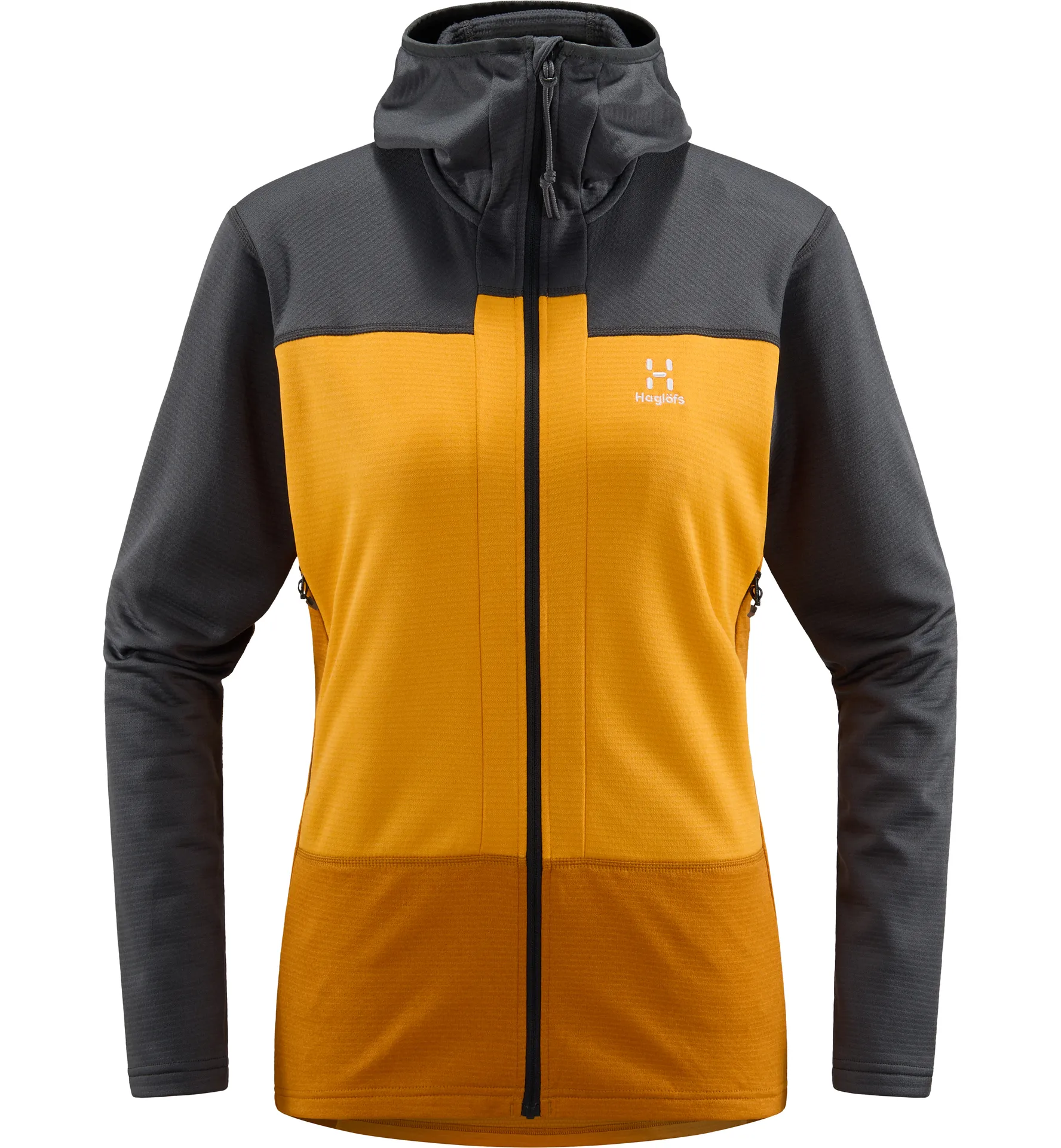 ROC Flash Mid Hood Women Magnetite/Sunny yellow