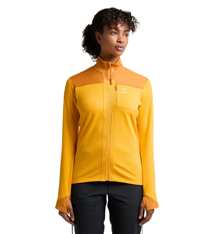 ROC Spitz Mid Jacket Women Sunny Yellow/Desert Yellow