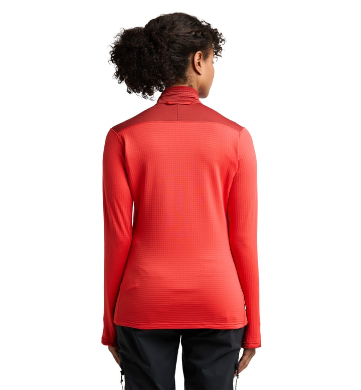 ROC Spitz Mid Jacket Women Poppy Red/Corrosion