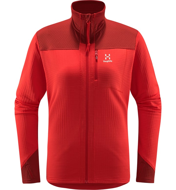 ROC Spitz Mid Jacket Women Poppy Red/Corrosion