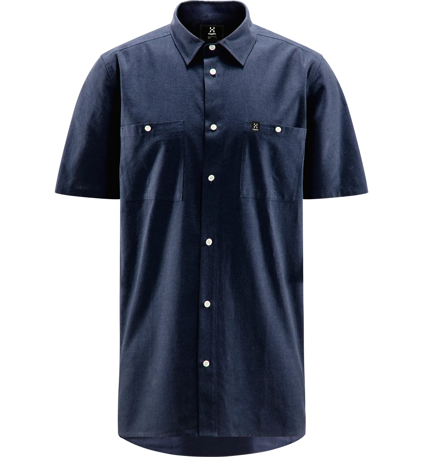 Curious Hemp SS Shirt Men Tarn Blue