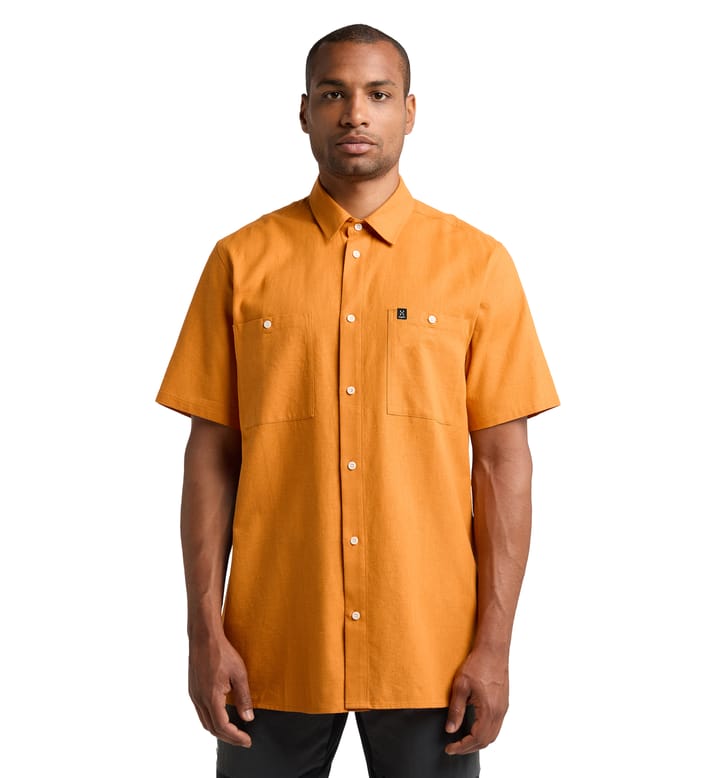 Curious Hemp SS Shirt Men Desert Yellow