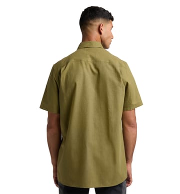 Curious Hemp SS Shirt Men Olive Green