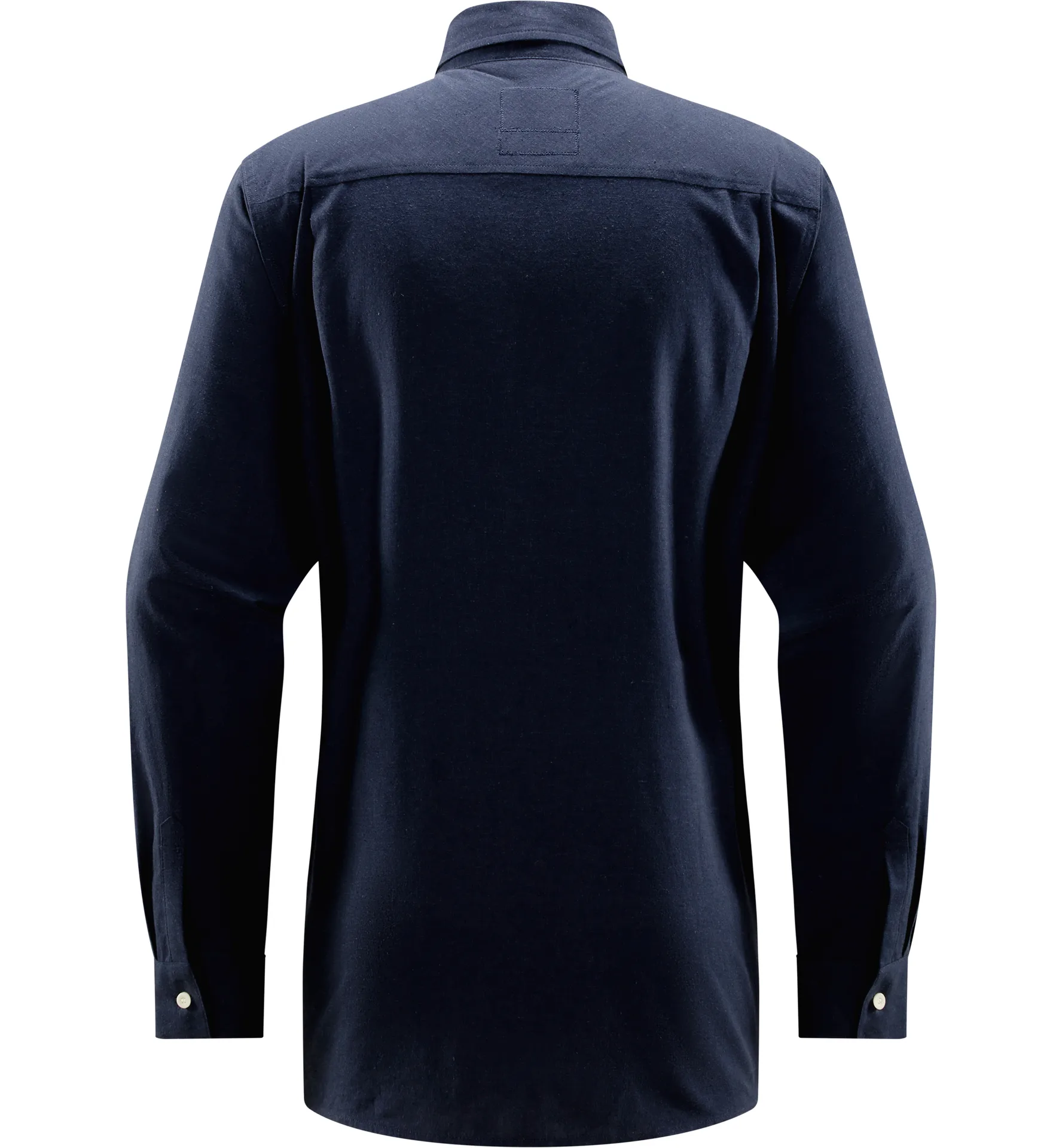 Curious Hemp Shirt Men Tarn Blue