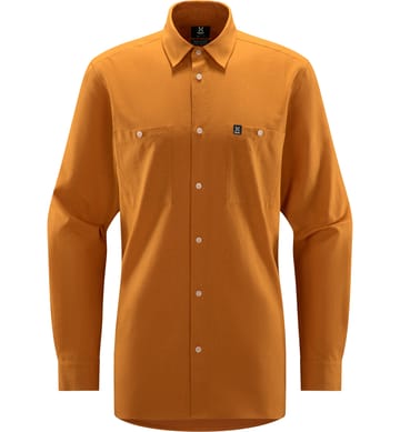 Curious Hemp Shirt Men Desert Yellow