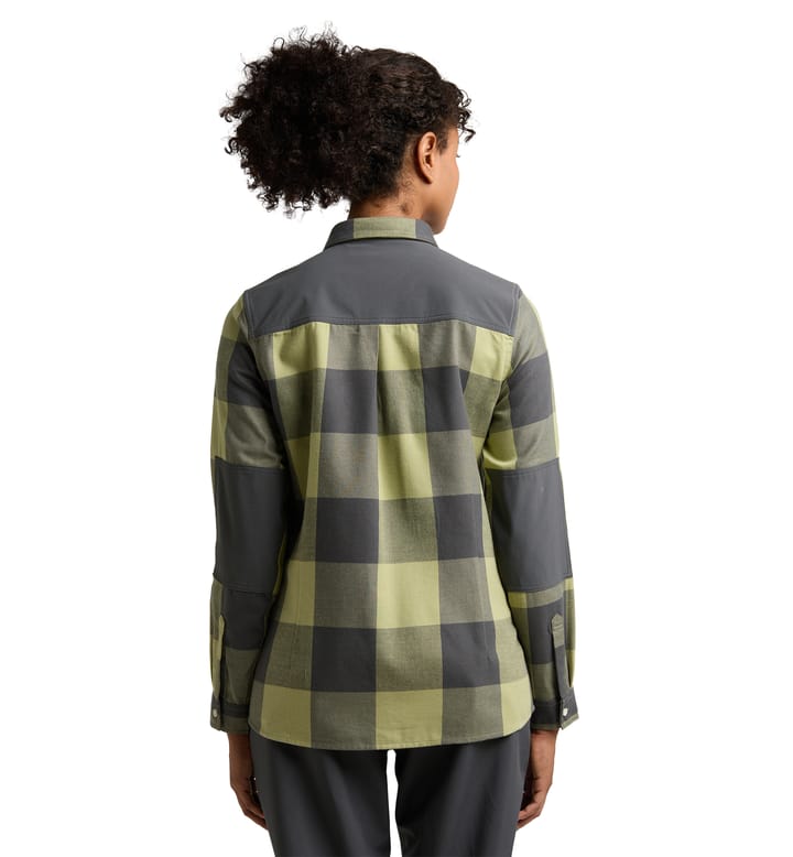 Timmer Shirt Women Thyme Green/Magnetite