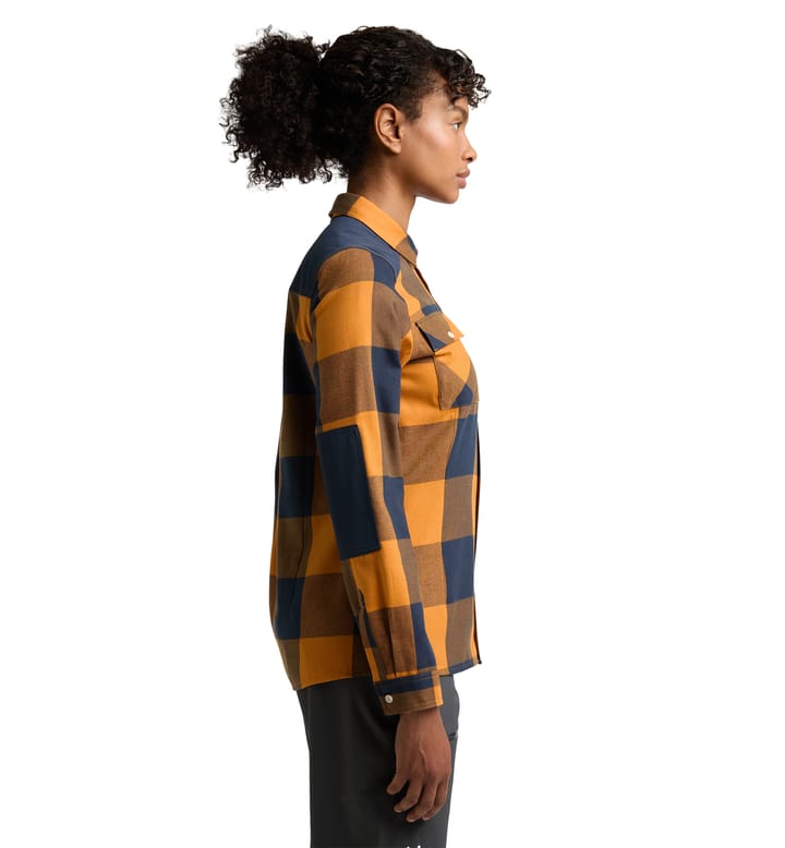 Timmer Shirt Women Desert Yellow/Tarn Blue Timmer Shirt Women Desert Yellow/Tarn Blue