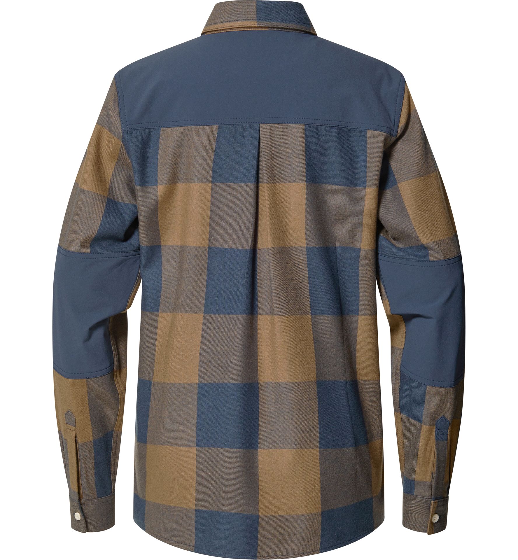 Timmer Shirt Women Teak Brown/Tarn blue