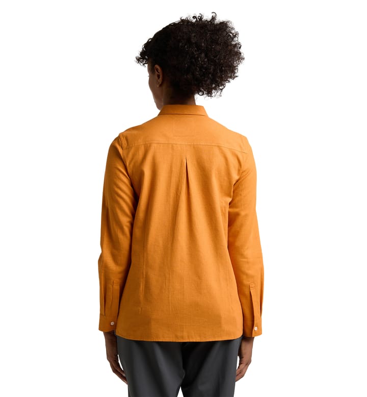 Curious Hemp Shirt Women Desert Yellow