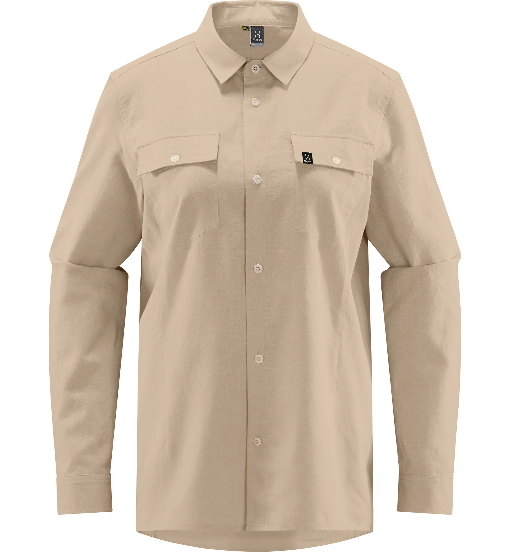 Curious Hemp Shirt Women Chalk Beige