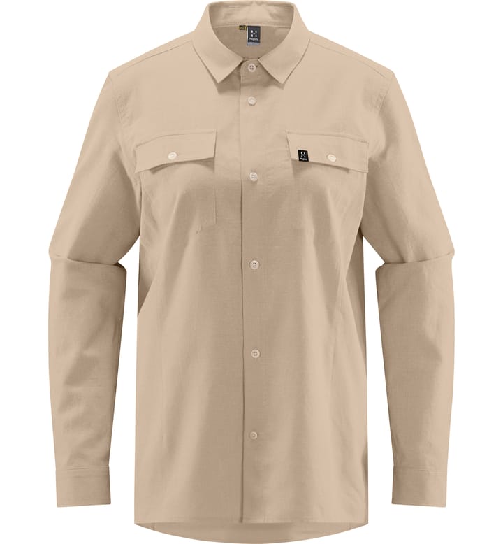 Curious Hemp Shirt Women Chalk Beige Curious Hemp Shirt Women Chalk Beige