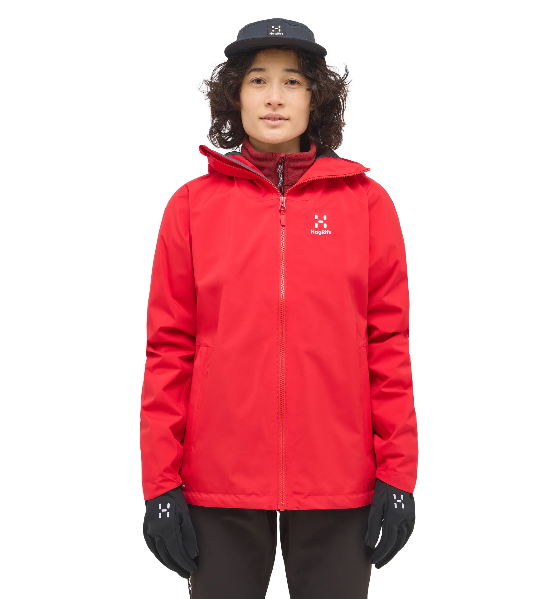 Korp Proof Jacket Women Bright Red