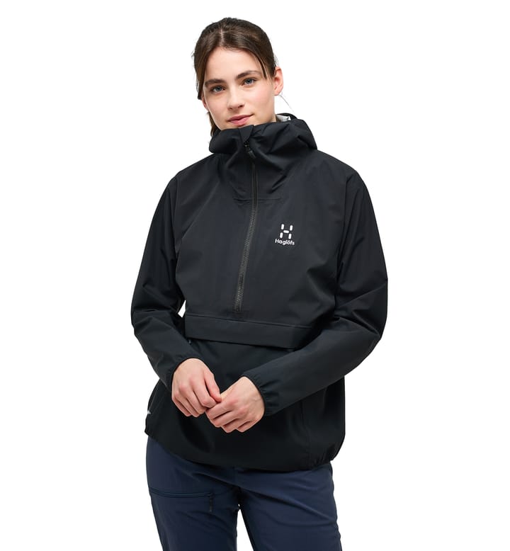 Sparv Proof Anorak Women True Black Sparv Proof Anorak Women True Black