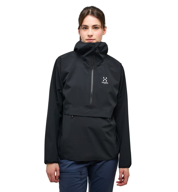 Sparv Proof Anorak Women True Black Sparv Proof Anorak Women True Black