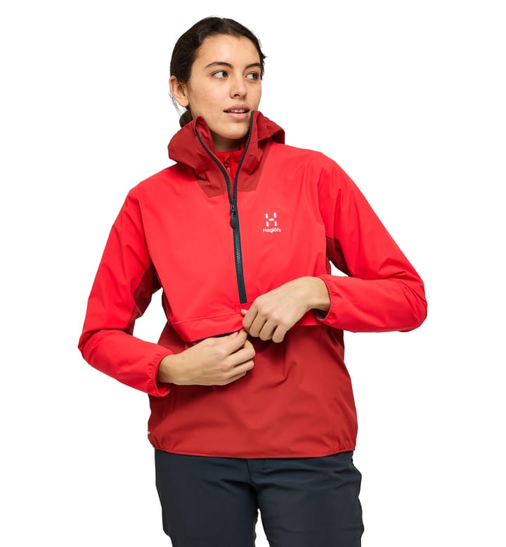 Sparv Proof Anorak Women Poppy Red/Corrosion Sparv Proof Anorak Women Poppy Red/Corrosion