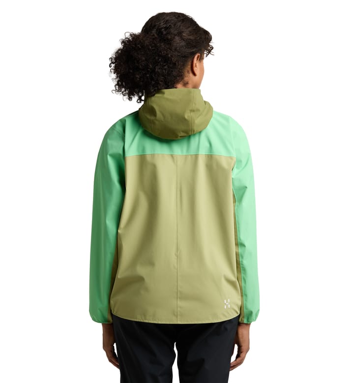 Sparv Proof Anorak Women Mint stone/Thyme green