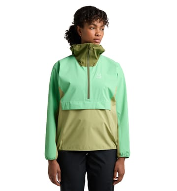 Sparv Proof Anorak Women Mint stone/Thyme green