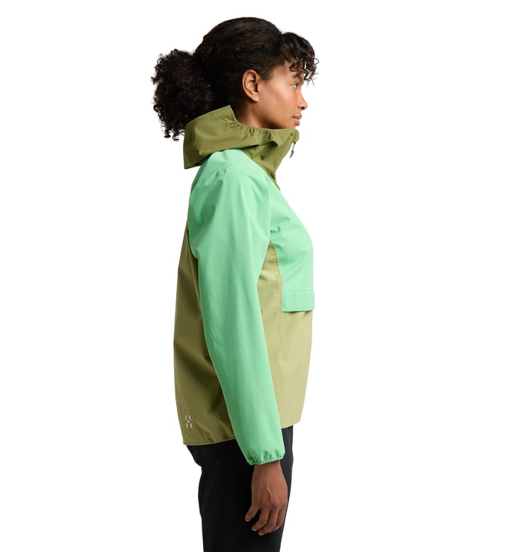 Sparv Proof Anorak Women Mint stone/Thyme green