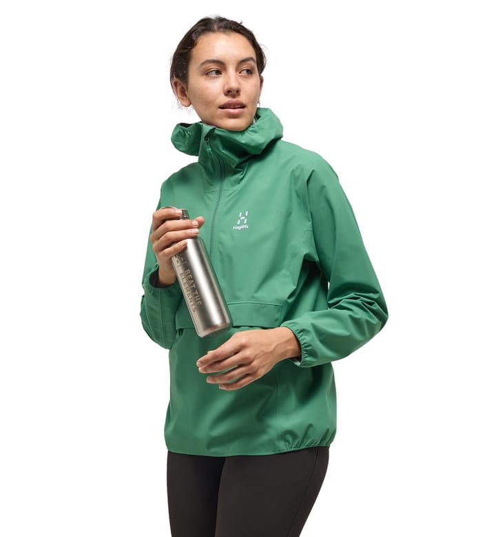 Sparv Proof Anorak Women Dk Jelly Green