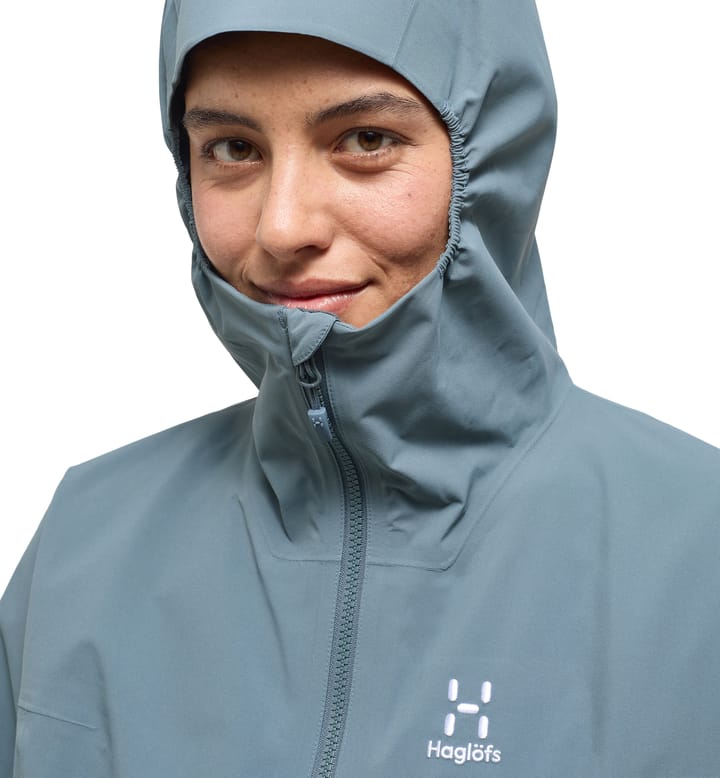 Sparv Proof Jacket Women Steel Blue