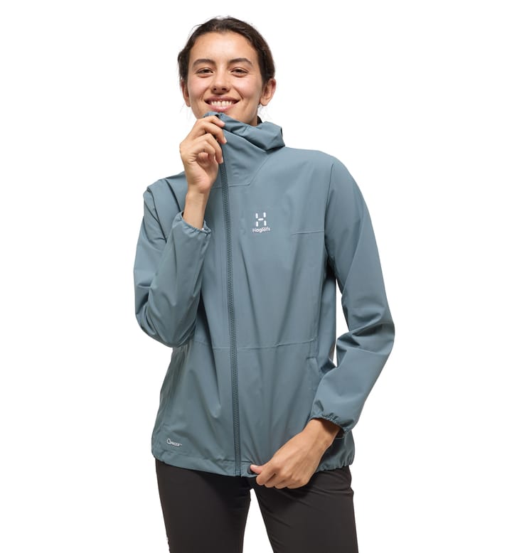 Sparv Proof Jacket Women Steel Blue