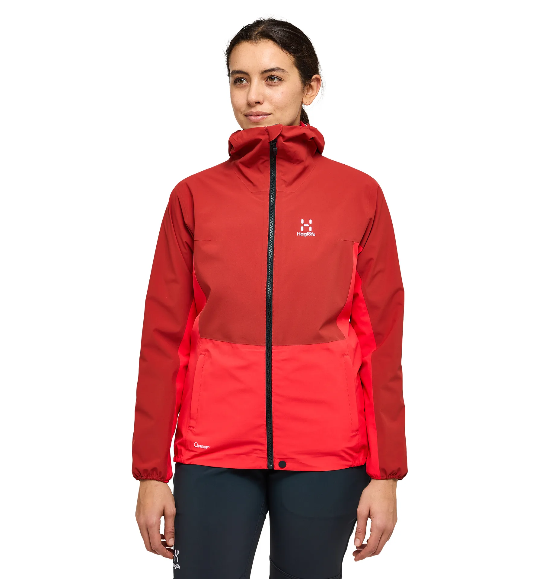 Sparv Proof Jacket Women Corrosion/Poppy Red