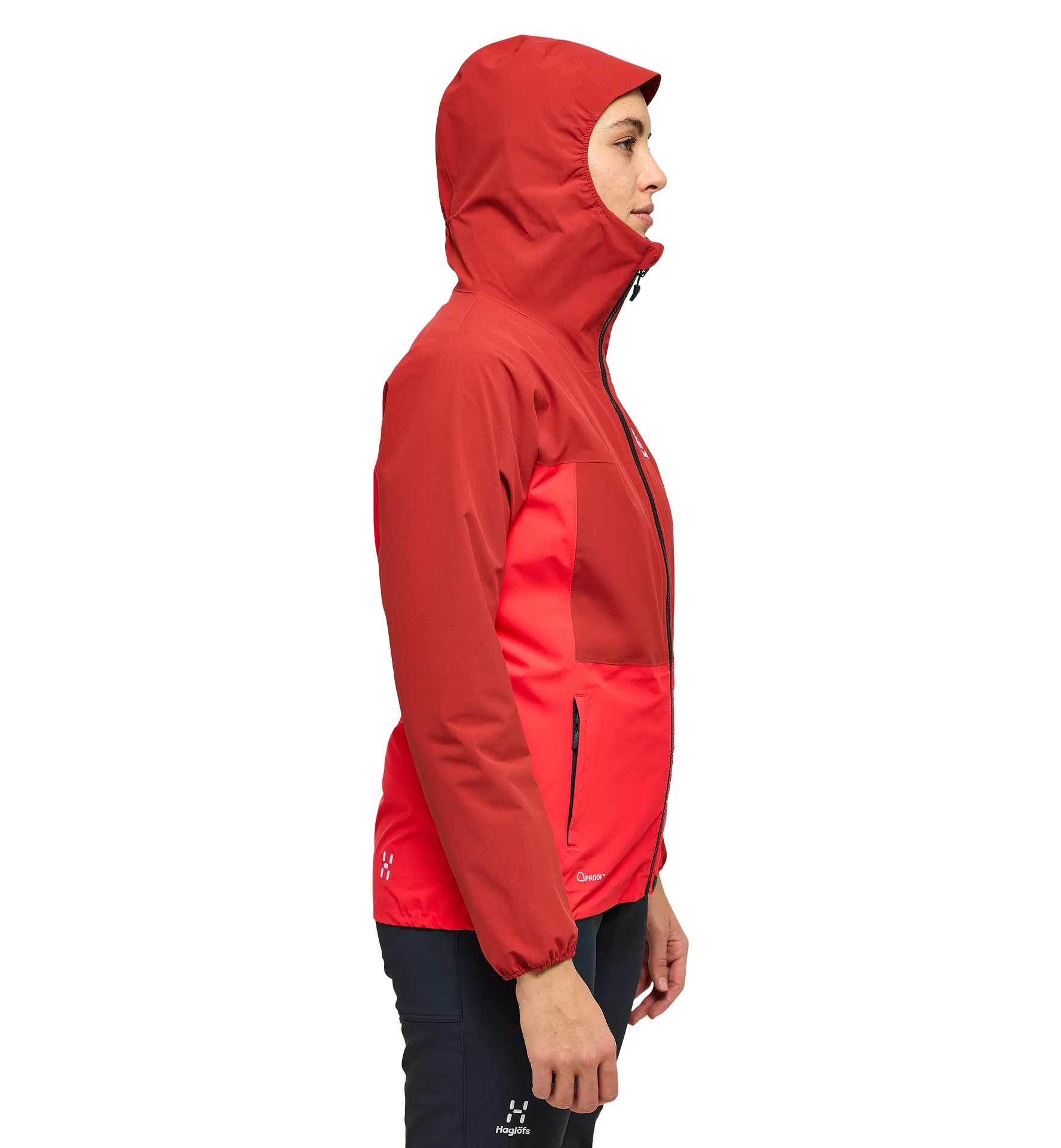 Sparv Proof Jacket Women Corrosion/Poppy Red