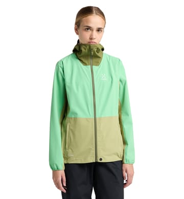 Sparv Proof Jacket Women Mint stone/Thyme green