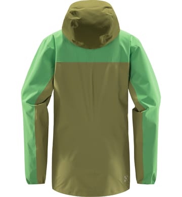 Sparv Proof Jacket Women Mint stone/Thyme green