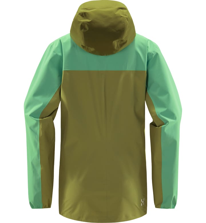 Sparv Proof Jacket Women Mint stone/Thyme green