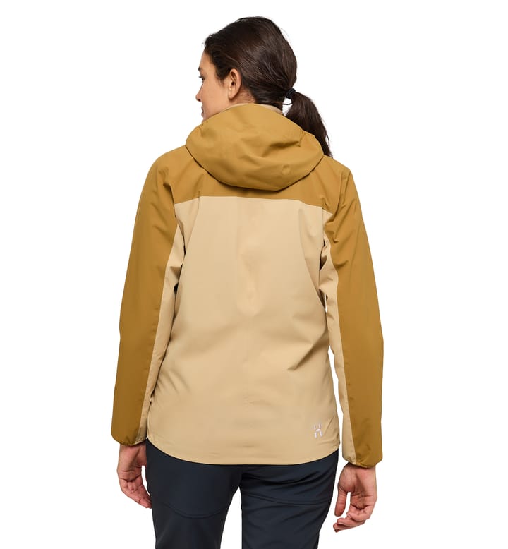 Sparv Proof Jacket Women Cinnamon Brown/Sand