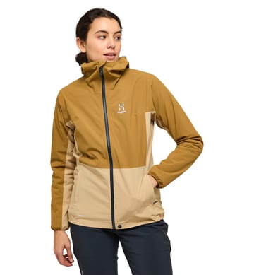 Sparv Proof Jacket Women Cinnamon Brown/Sand