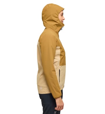 Sparv Proof Jacket Women Cinnamon Brown/Sand