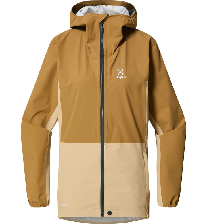 Sparv Proof Jacket Women Cinnamon Brown/Sand