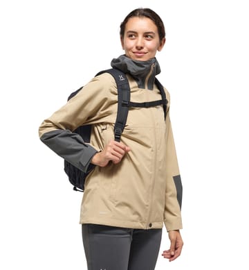 Finch Proof Jacket Women Sand/Magnetite