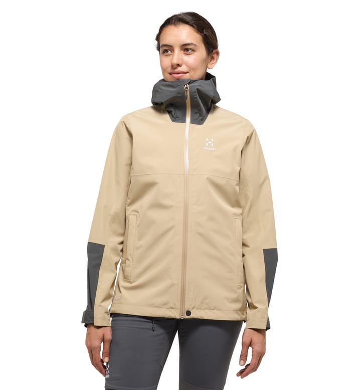 Finch Proof Jacket Women Sand/Magnetite Finch Proof Jacket Women Sand/Magnetite