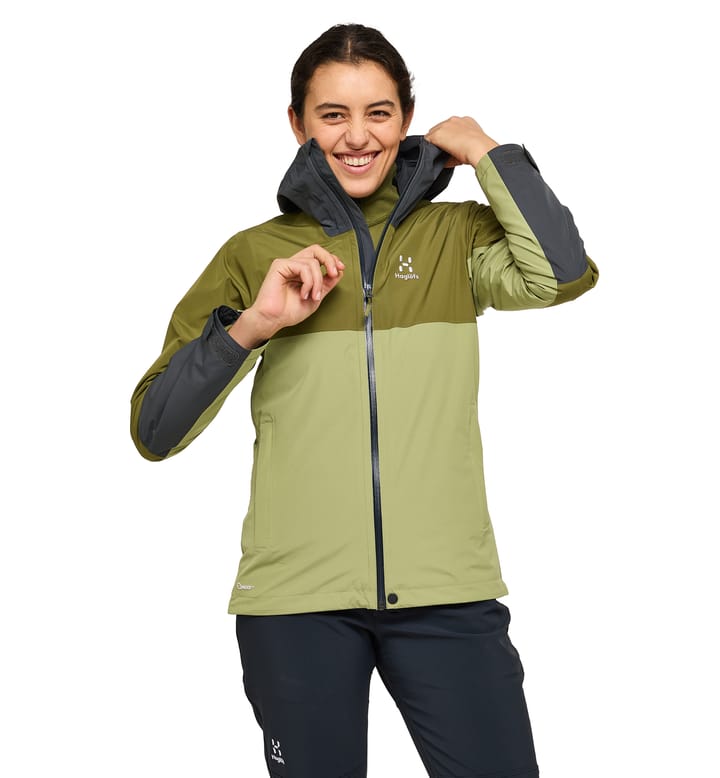 Finch Proof Jacket Women Thyme Green/Olive Green