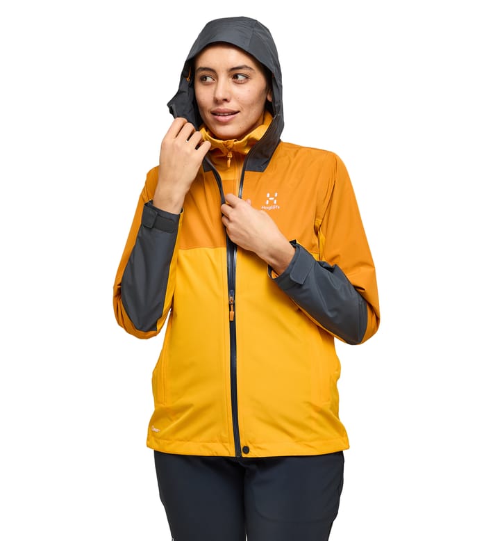 Finch Proof Jacket Women Sunny Yellow/Desert Yellow Finch Proof Jacket Women Sunny Yellow/Desert Yellow