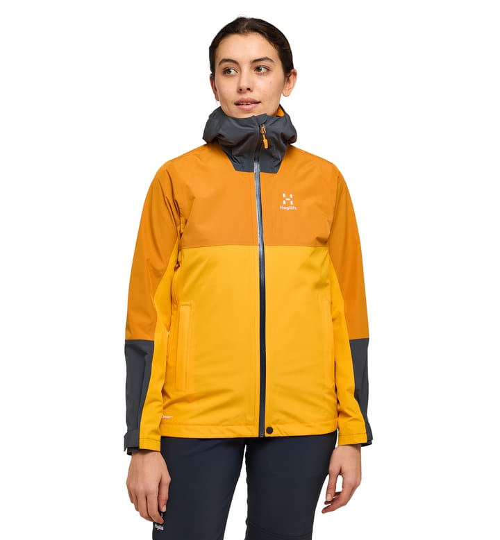 Finch Proof Jacket Women Sunny Yellow/Desert Yellow Finch Proof Jacket Women Sunny Yellow/Desert Yellow