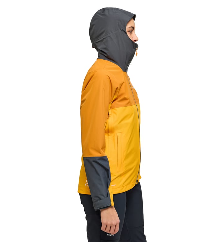 Finch Proof Jacket Women Sunny Yellow/Desert Yellow