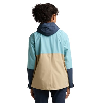 Finch Proof Jacket Women Sand/Frost blue