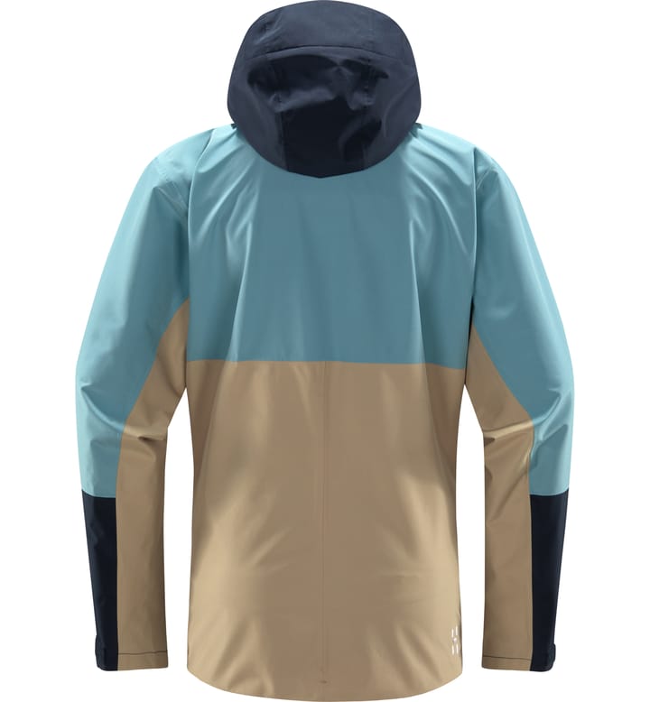 Finch Proof Jacket Women | Sand/Frost blue | Activities | Waterproof ...