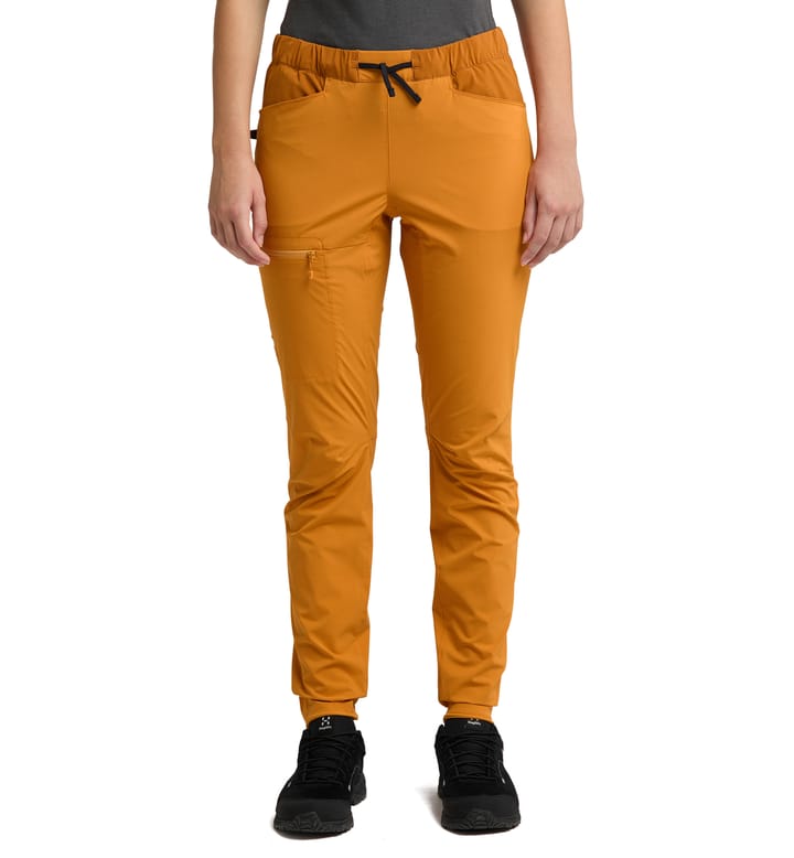 ROC Lite Slim Pant Women Desert yellow/Golden brown