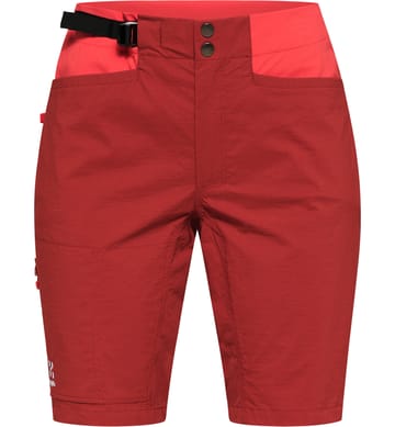 ROC Spitz Shorts Women Corrosion/Poppy red