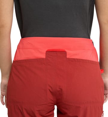 Roc Spitz Shorts Women Corrosion/Poppy red