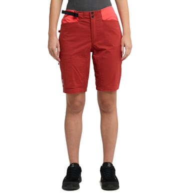 Roc Spitz Shorts Women Corrosion/Poppy red