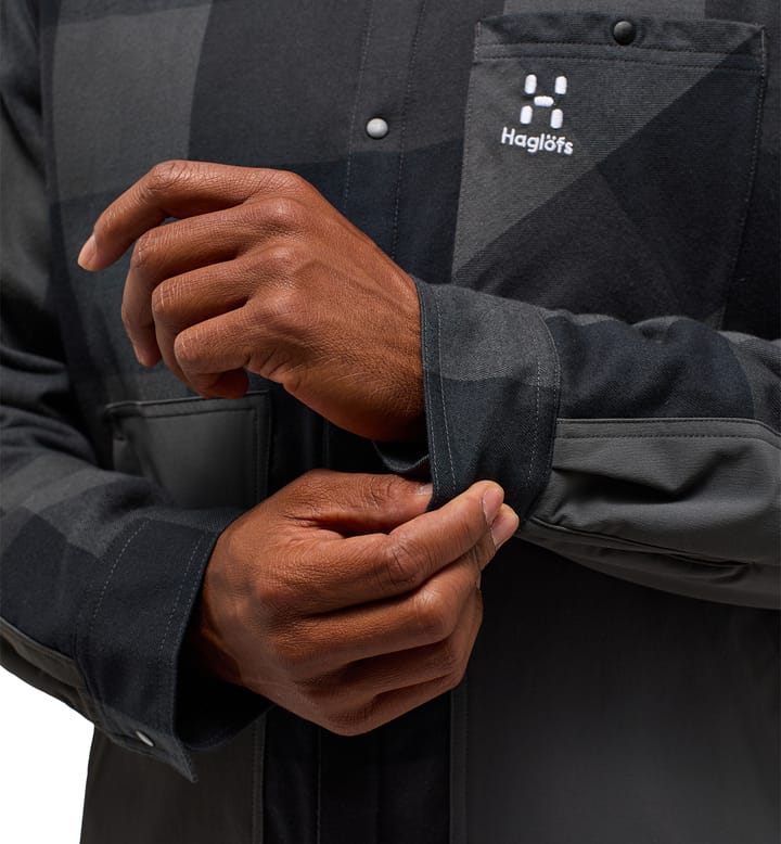 Insulated Timmer Shirt Men True Black/Magnetite Insulated Timmer Shirt Men True Black/Magnetite