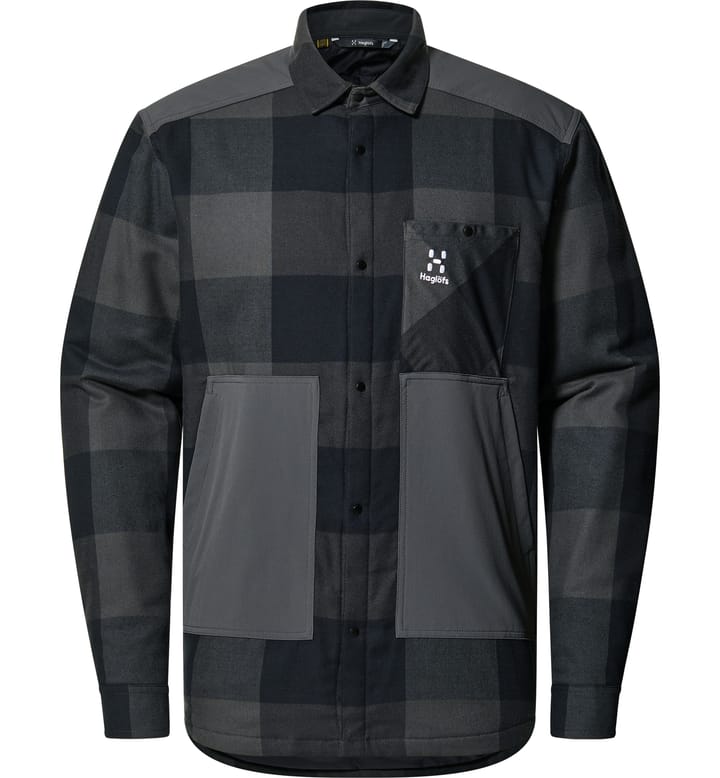 Insulated Timmer Shirt Men True Black/Magnetite Insulated Timmer Shirt Men True Black/Magnetite
